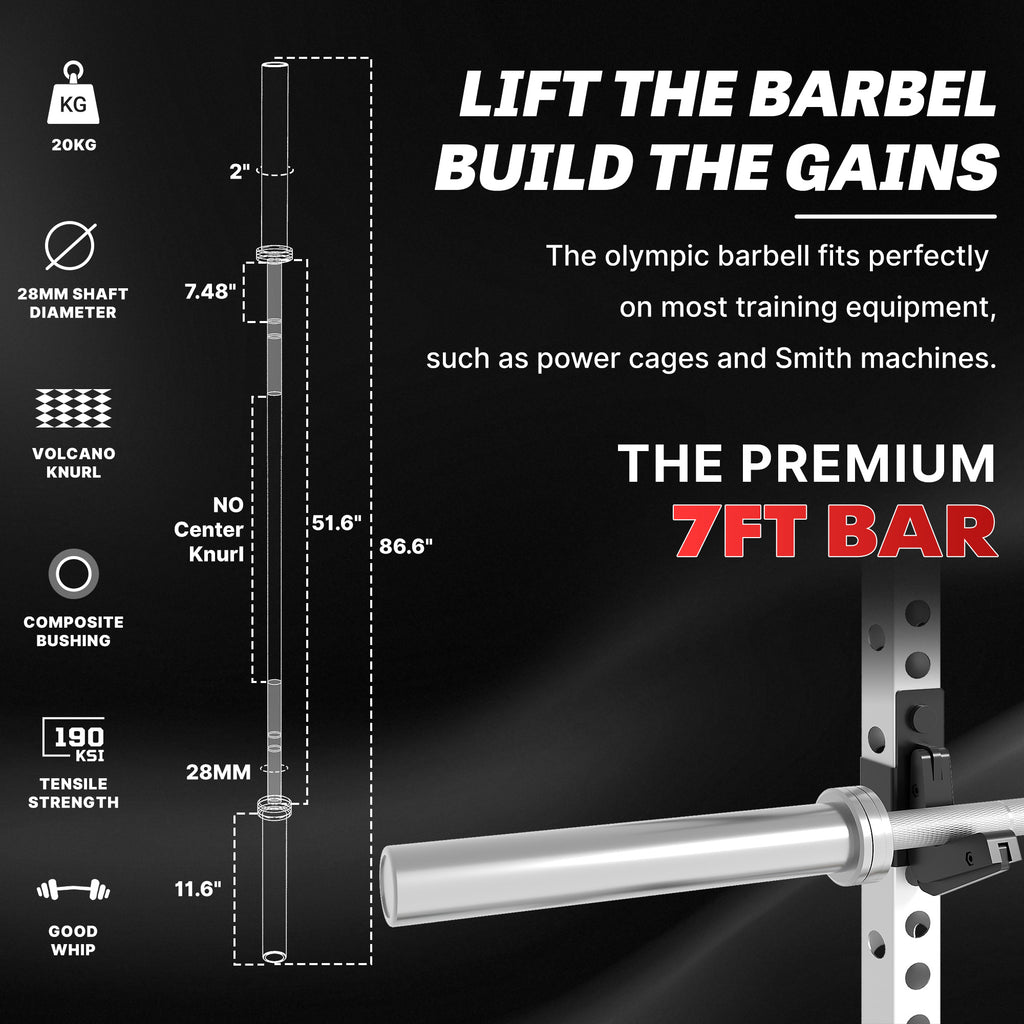 MITONOS Wall Mount Foldable Squat Power Rack, Compact 1100 lbs Weight Capacity Home Gym Training Station,Heavy-Duty Steel Space Efficient Workout Frame with Pull-up Bar and 360° Landmine，White Machine with barbell bar