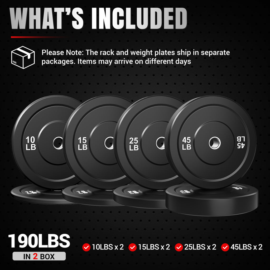 Mitonos Dual Independent Leg Machine Adjustable Unilateral Lower Body Training Equipment Plate Loaded Leg Extension and Leg Curl Machine for Home Gym,Black with 190LBS Black Weight Plates Set