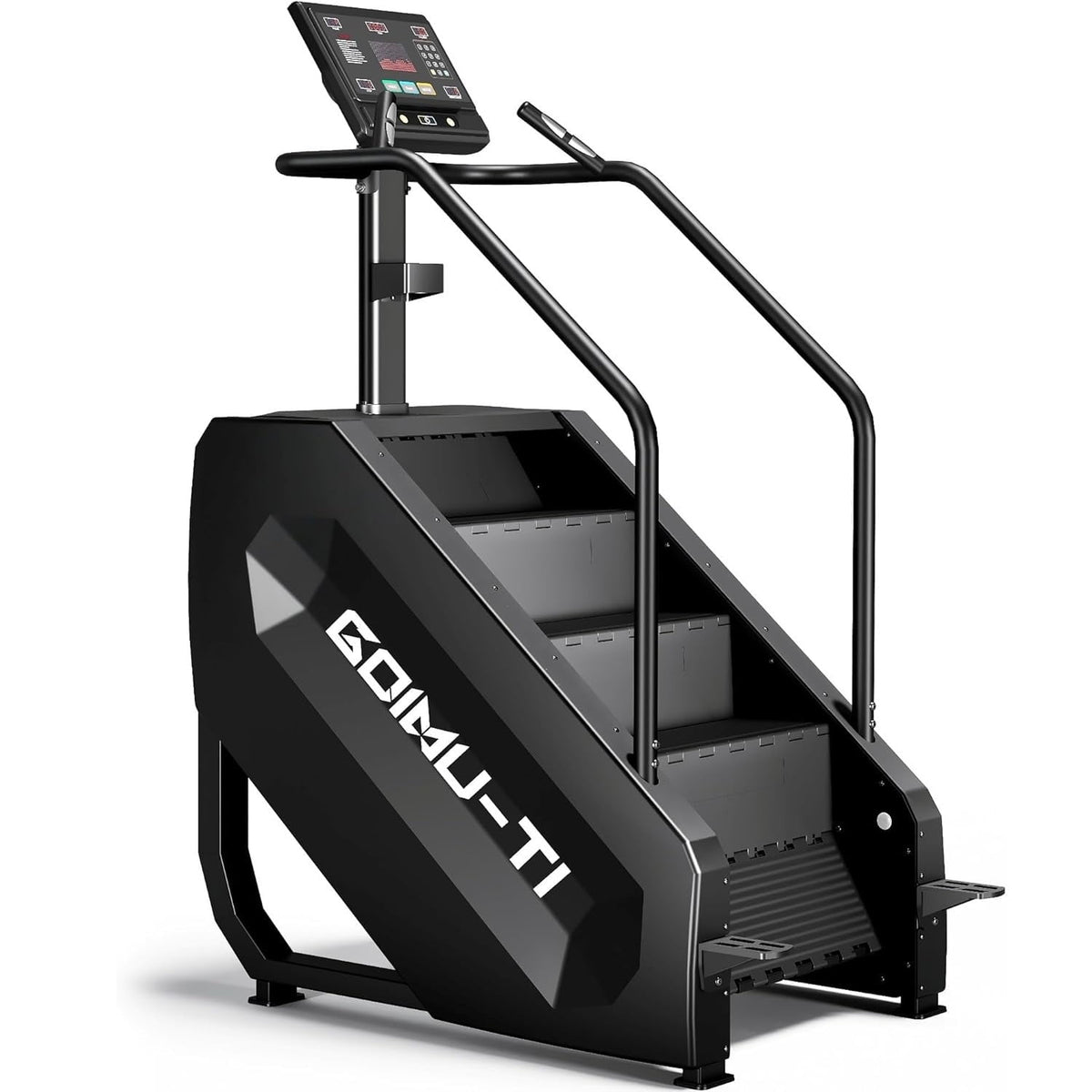 Stair Stepper Machine, 550Lbs Commercial Grade Stair Climber for Home with 15 Resistance Level and LED Screen, Stepmill Exercise Machine for Cardio and Full Body Workouts, 24-164 Steps/Min