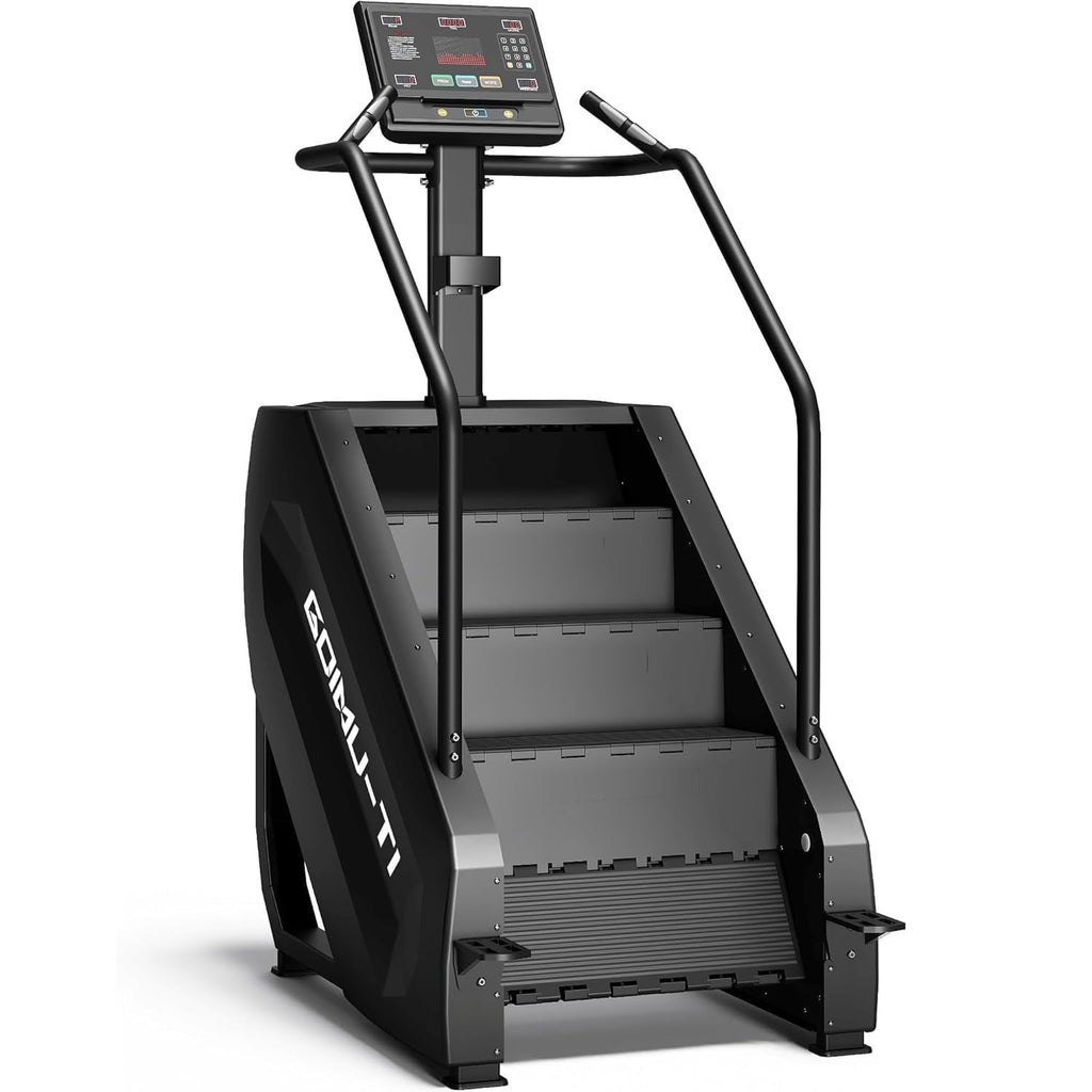 Stair Stepper Machine, 550Lbs Commercial Grade Stair Climber for Home with 15 Resistance Level and LED Screen, Stepmill Exercise Machine for Cardio and Full Body Workouts, 24-164 Steps/Min